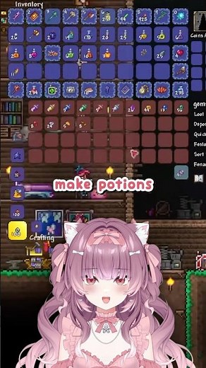 Terraria Potions Are NOT Optional (You’re Making the Game Harder) #vtuber #terraria
