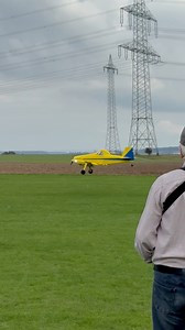 Look at this perfect landing: maiden flight of the new scratchbuild Airtractor #rc #rcplane #aviation #aviationlovers #landing #rchobby | Löbair RC