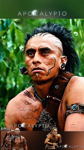 Apocalypto Best Scene 🌓 “The flight that defied death 🏃‍♂️💀!”🔪🪓 #shorts #movie #film