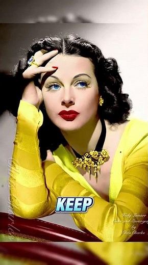 Hedy Lamarr escaped the Nazis