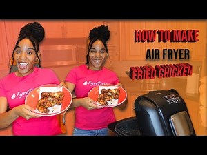 How To Make Air Fryer Fried Chicken | Ninja Foodie Grill Review