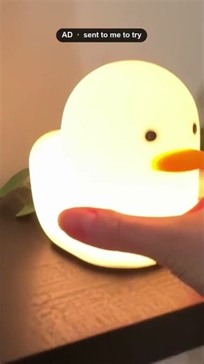 Duck Night Light for Kids - Dimmable with 15 and 30 Minute Timers