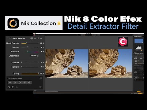 Nik Color Efex Detail Extractor Filter Tutorial + DxO Software Suite Giveaway Winner