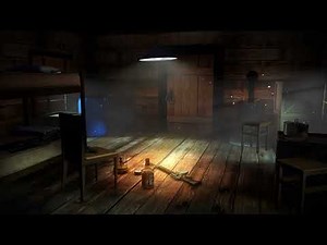 Zombie Apocalypse | Rainy Night in the Hideout Cabin | Horror Ambience | ASMR