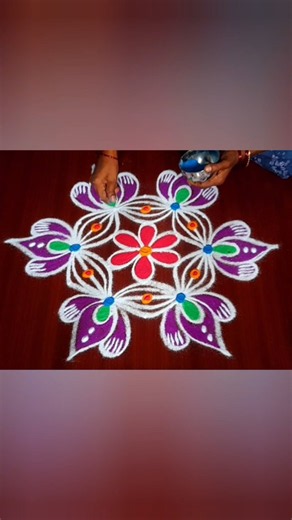 simple daily use rangoli..