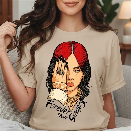 Alternative Pop Singer Shirt PNG SVG, Concert Fan Graphic Tee Design, Top Female Singer - Etsy