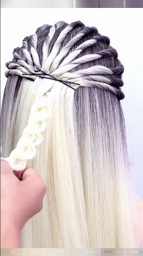 Elegant French Braid Tutorial for Beginners 🎀 #BraidStyles #HairTips #DollyHairstyles
