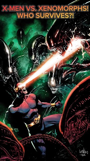 X-Men vs Xenomorphs: Who Survives? #xmen #alien #marvel
