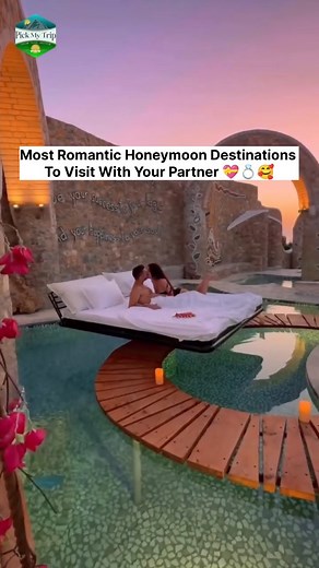 Dream honeymoon loading… 💝✨ Here are the Top Most Romantic Destinations you MUST visit with your partner! 💑🌍 These places are famous for love vibes, breathtaking views, and unforgettable memories. If you're planning your honeymoon or couple trip… WATCH THIS BEFORE YOU DECIDE! This reel can save your entire trip ❤️✈️ 💞 Tag your partner 💾 Save this reel for later ❤️ Like Follow for daily viral travel reels #HoneymoonDestinations #CoupleTravel #RomanticGetaways #LoveTravel #TopDestinations #Ro