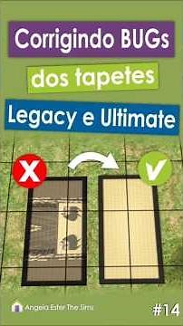 Corrigir Bug dos tapetes e fora da grande The Sims 2 #thesims2 #sims2 #thesimslegacy