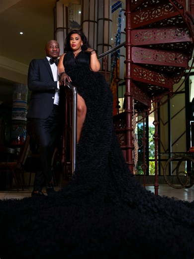 A new era begins… 🖤✨ Durban Flying Dress proudly unveils our newest couture masterpiece ~ Empress Noir. A design created for the woman who doesn’t just enter a room… she reigns in it. Power. Mystery. Royalty. This is not just a dress. It is a royal experience. Join us behind the scenes with Nonku and Lungani as we bring Empress Noir to life at Durban’s own African palace, the magnificent Ammazulu African Palace, a setting truly fit for kings and queens, and now a proud addition to our curated l