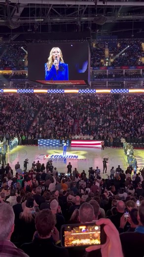 WATCH: Loud cheers drown US National Anthem at O2, UK during 2026 NBA London Game as heckler shouts ‘LEAVE GREENLAND ALONE!’