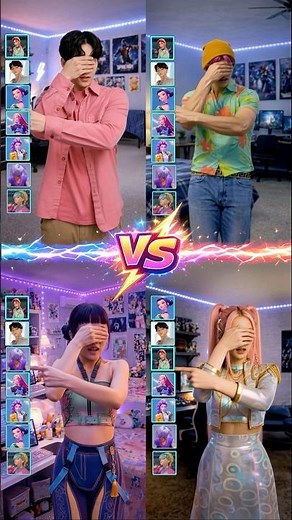 Boys 🥊 VS Girls 🌸 transformation #kpopdemonhunters