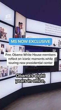 EXCLUSIVE: Fmr. Obama WH members reflect on iconic moments while touring new presidential center