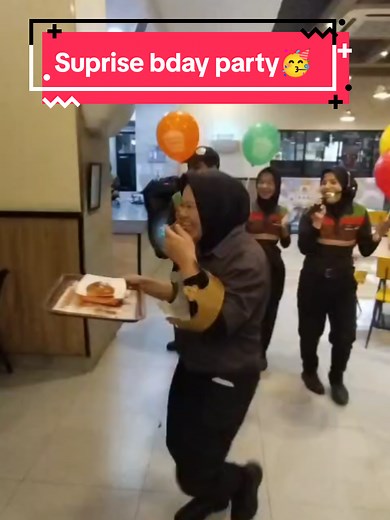 Yuuk Rayakan moment spesial mu di Burgerking🥳🥰 #suprise #burgerking #ulangtahun