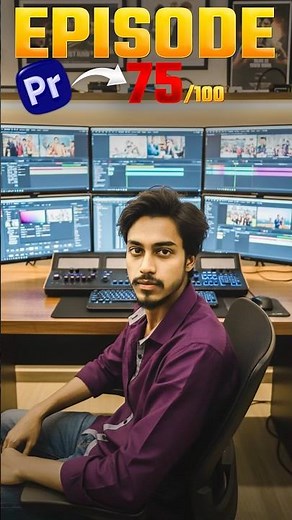 Premiere Pro Episode-75 | How to Add Transparent PNG Overlays in Premiere Pro