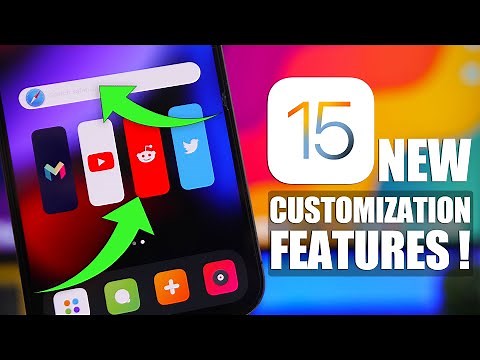How To CUSTOMIZE iPhone Using NEW iOS 15 Features !