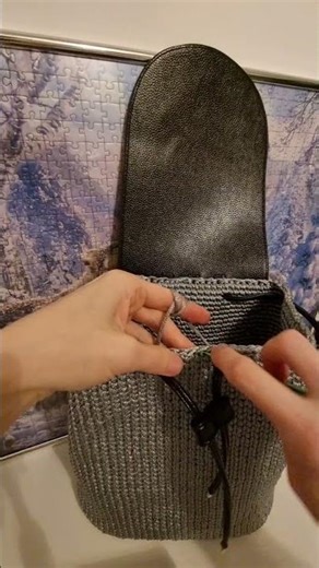 Ghiozdan croșetat manual #gehäkelter Rucksack #handarbeit #croșetat #bag #handmade #crochet