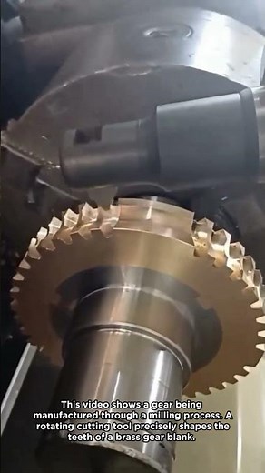 How Gears Are Made: Milling Process