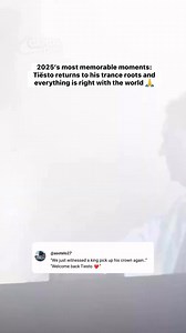 Reverting to his '99 logo, wiping his socials, a full-trance set announced, and an album on it's way 🙏 Tiësto reignited a generation of trance fans and reintroduced himself to so many more when he teased his return to his trance roots before giving us his first trance release in over 15 years 👏 'Bring Me To Life' signalled his foray back into the genre that he was once the king of, and it was clear to see the impact that era of @tiesto had on so many 🫶 🎥 @dreamstate / @tiesto #tiesto #dj #tr