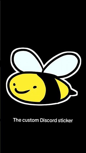 Making a custom Discord emote into stickers 🐝