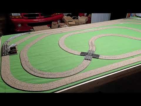 Lionel 4x8 layout 2021 Day 1