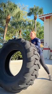 Lieutenant Amy Tuminski works out 5-6 days a week and shares this for other females thinking about a career in the fire service, “Don’t be intimated by all the guys. It’s not just a man’s profession.” You’re watching her ‘fit female firefighter’ workout at Station 16 in Jupiter - It simulates many of the physical movements she makes on the fire ground. “Rowing gets my heart rate up. The sled push/pull can simulate crawling during an interior search or victim removal (pulling). The flip uses the 