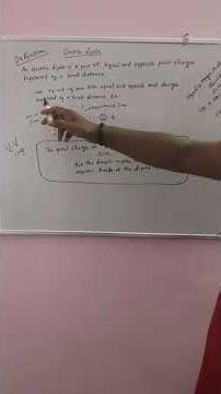 Dipole explained for class 12 cbse #cbseclass12 #physics #physicsconcepts