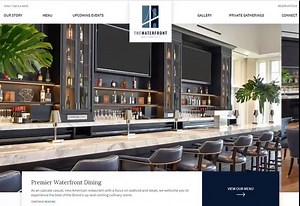 Love the new website for The Waterfront NYC at Trump Golf Links Ferry Point! American dining with sweeping views of 2 iconic New York City bridges, now open to the public: thew | Eric Trump
