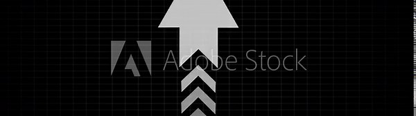 up-directional arrow loop animation. Animated arrows for the overlay video layer. arrow icon concept animation.Arrow icon concept animation, arrows sign down to up animation concept,4k,video.