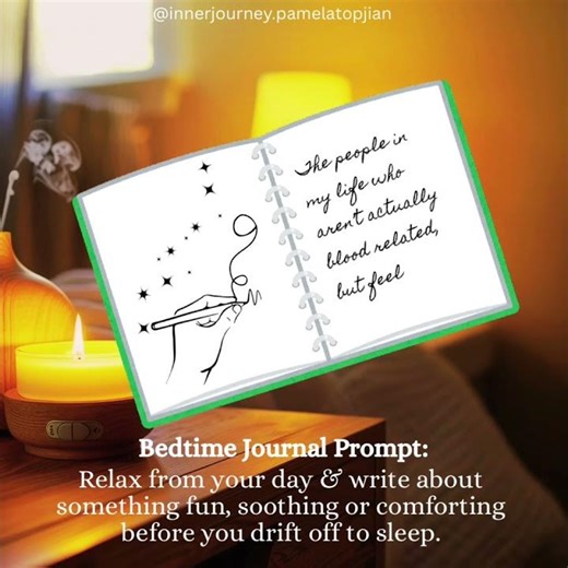 Evening journal prompt for tonight…