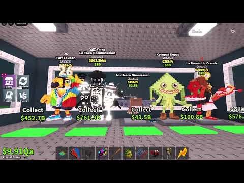 Trading with fans on Steal a Brainrot..