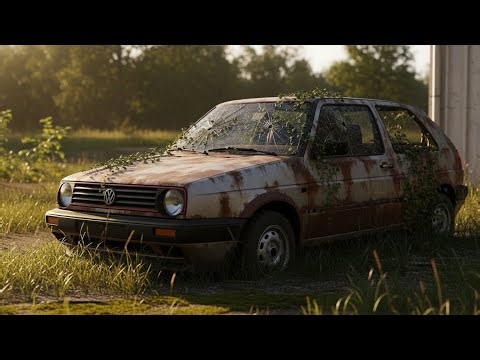 ASMR Car Restoration | Full Rebuild 1992 VW Golf from Abandoned to Brand New Look
