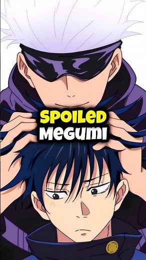 Did Gojo actually Spoil Megumi in Jujutsu Kaisen? Jujutsu Kaisen Explained #jujutsukaisen #megumi