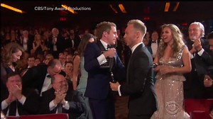 TONY AWARDS: Dear Evan Hansen may have been the big winner at the 2017 Tony Awards, until fellow recipient Bette Midler stole the show with her acceptance speech. David Muir with the moment. http://abcn.ws/2rjYY8F | ABC World News Tonight with David Muir