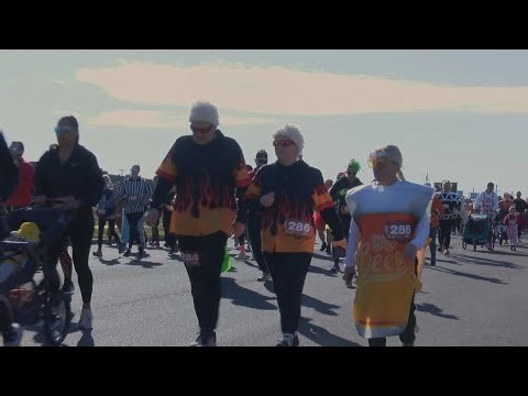 Runners put on their best costumes for Superior Nightmare 5K