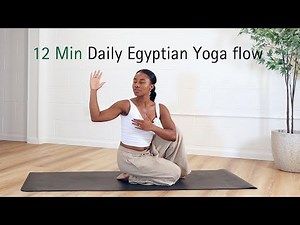 12 Min Egyptian Yoga | Yoga for Black Women Episode 3