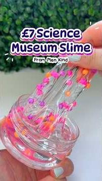 £7 Science Museum Slime From Men Kind - Crunchy Slime Review - Emmabeeslimes #slime #slimereview