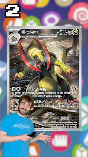 TOP 5 Pokemon Cards - Haxorus Edition