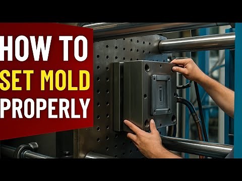 How to set mold properly in injection molding