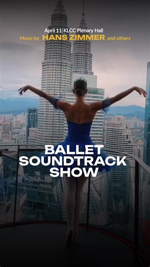 🎟 EARLY BIRD — 30% OFF Only first 30 tickets Promo code: FIRST30 ✨ Grand Cinematic Ballet Show — Kuala Lumpur Premiere ✨ For the first time in Kuala Lumpur — world-class ballet with a live pop-symphony orchestra, performing iconic movie soundtracks. A spectacular fusion of dance, music, and cinematic light. 🎶 Interstellar, Pirates of the Caribbean, Avatar, Harry Potter, Gladiator & more 📍 11 April | Kuala Lumpur Plenary Hall | Freed Ballet