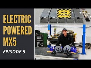 Mazda MX-5 Miata EV Conversion: A Shocking Transformation with big brakes