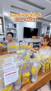701K views · 7K reactions | DIY Survival Kit & Crew Meals ️ Behind the scenes: https://youtu.be/8nKPLcOpasY?si=Yo5rZTBSjoUfa3Fh | Salamat po sa lahat ng aming suppliers and entourage. | #survivalkit #crewmeal #wedding #entourage #supplier #food #grocery #reels | OGADventure l Team Ogad Vlogs | Facebook