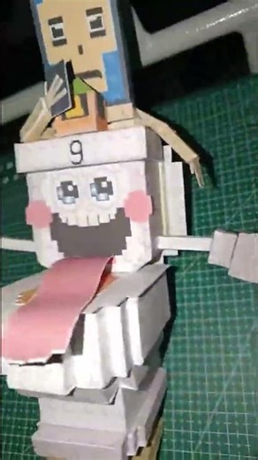 la secreta combinación Papercraft #figuras #manualidades #papercraft #roblox #brainrot
