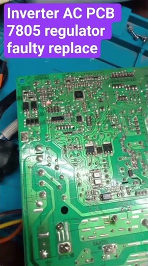 inverter AC E6 E8 EL01 communication error problem solve short video#powersupply problem 7805 regu.