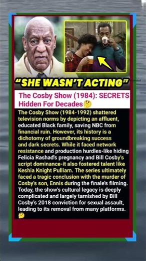 🤔♥️The Cosby Show (1984): SECRETS Hidden For Decades #shorts