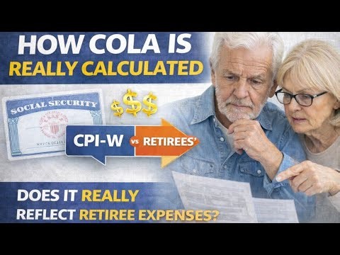 #Is Social Security COLA Really Fair? CPI-W vs Retiree Inflation Explained” ‪@employeespensionerstv‬
