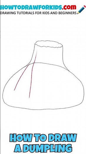 Dumpling drawing tutorial