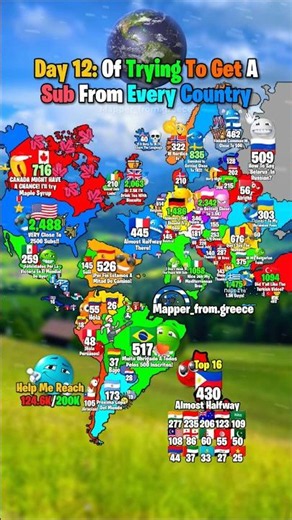 🤯🌍🏆 #map #mapper #maps #mapping #geo #geography #shorts #europe #usa #mapperfromgreece #countryballs