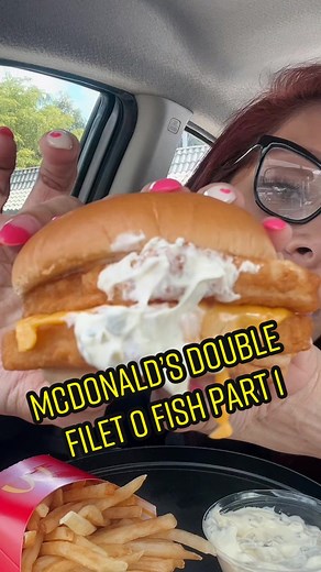 Savoring a McDonald's Double Filet-O-Fish Mukbang Experience
